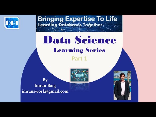 DBI - Learning Data Science (Part 1)