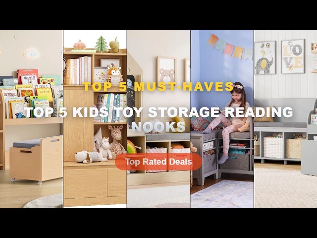Amazing Top 5 Kids Toy Storage Reading Nooks You Need To See - Kids Reading Nook 67 W Bookshelf Toy