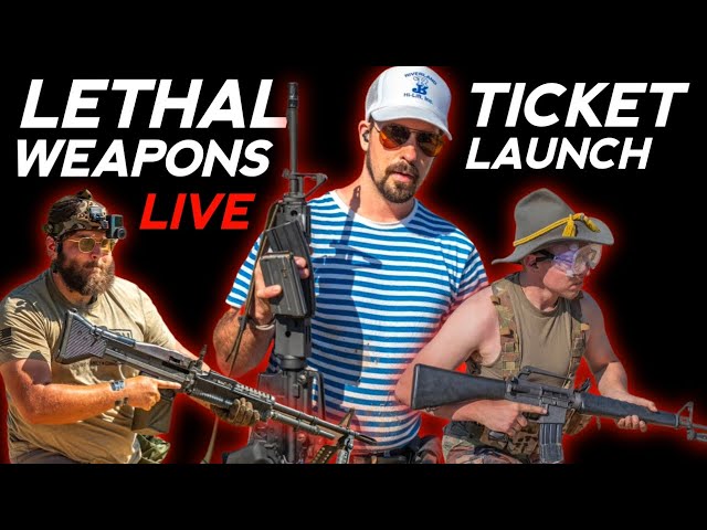 Lethal  Weapons TX26 Live Q&A and Ticket Launch