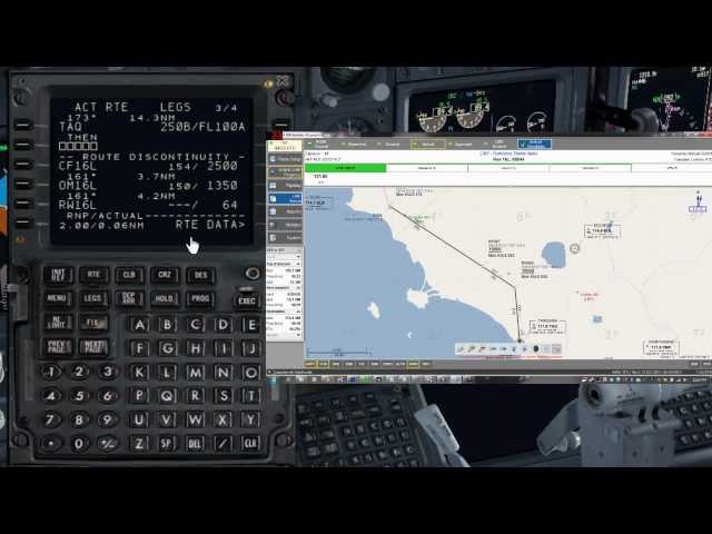 FULLY LOADED FSX NGX - LANDING IN ROME