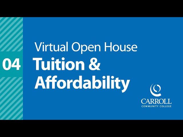 Virtual Open House 4 | Tuition & Affordability