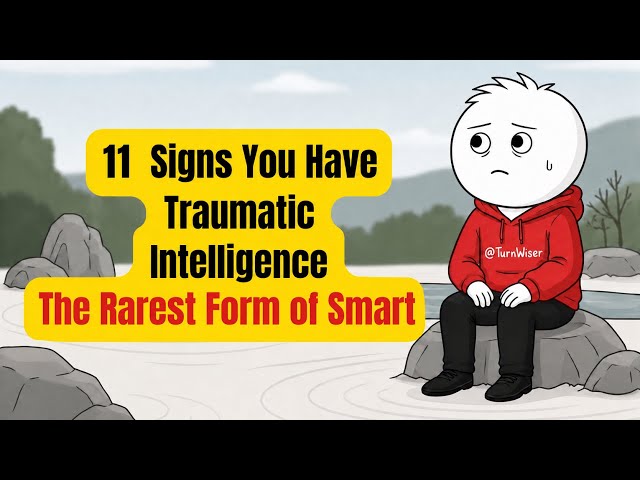 11 Signs You Have Traumatic Intelligence, The Rarest Form of Smart