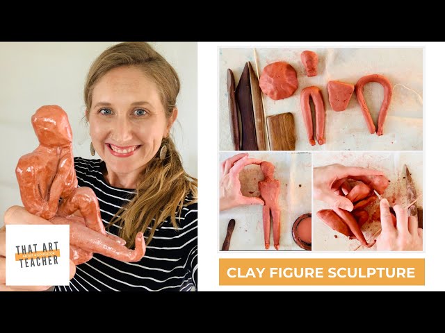 Clay Figure Sculpture | Air Dry Clay Tutorial