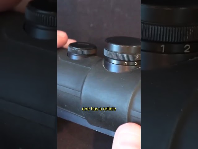 Aimpoint's first prototype had no adjustment dials