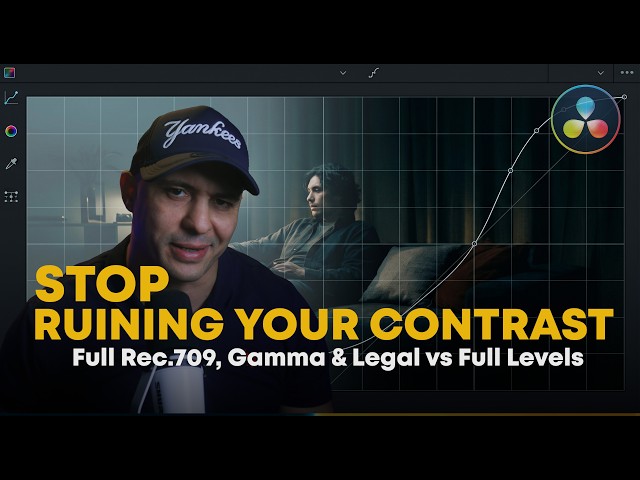Rec.709, Gamma & Legal vs Full Levels — The Color Grading Mistake Nobody Explains
