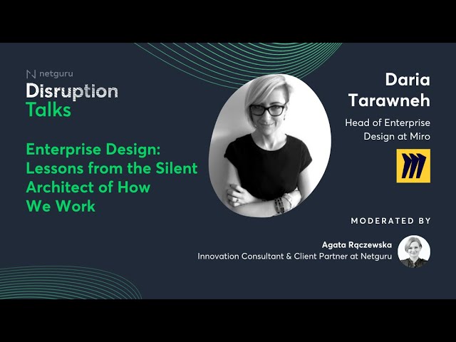 Enterprise Design: Lessons from the Silent Architect of How We Work