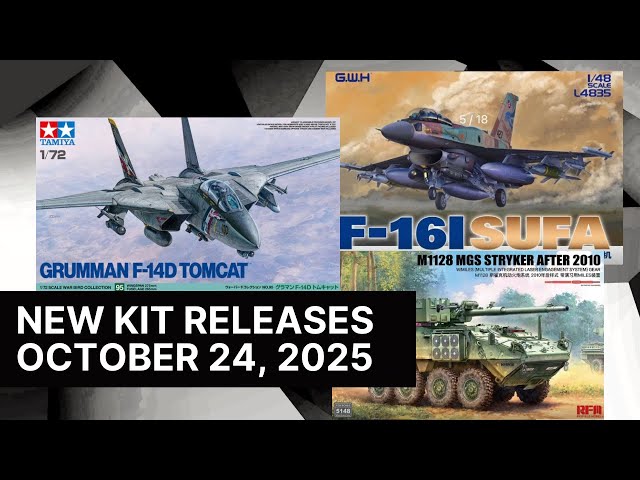 New Kit Releases: October 24, 2025