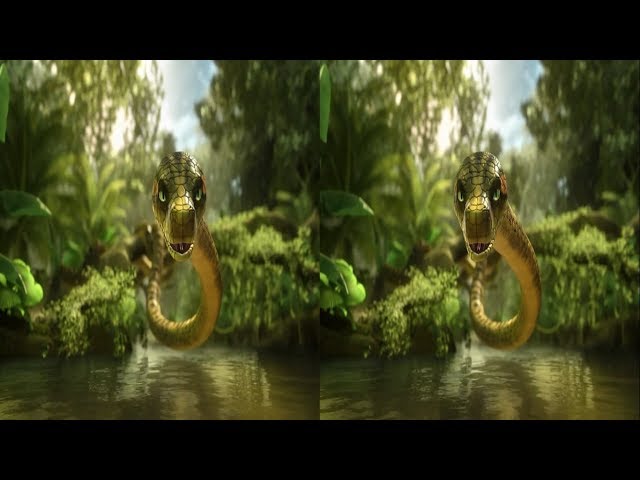 3D SBS scary snake