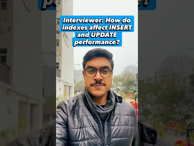 How do SQL indexes affect INSERT and UPDATE performance?
