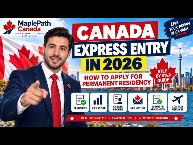 How to Apply for Canada Express Entry in 2026 🇨🇦 | Step-by-Step PR Guide