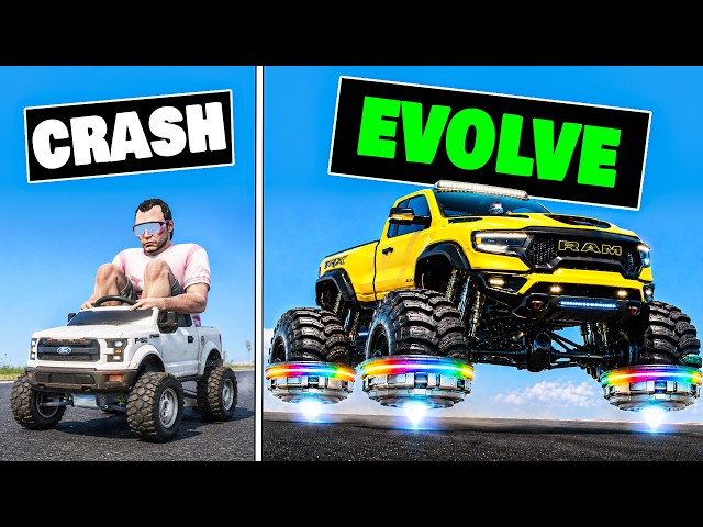 Every Time I Crash, My Monster Truck Evolves in GTA 5