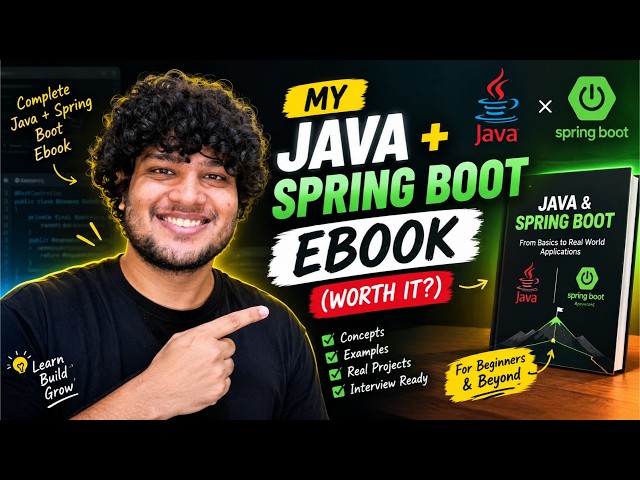 Java Ebook for your upcoming interviews | Scenario based | 12 Sections | 50 Rapid fire ques. | 2026