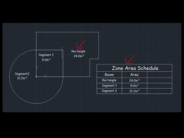 10 Minute - How-To - AutoCAD Tips - Video Tutorial Module 1. Dynamic Areas and Area Schedules
