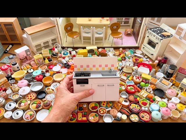 Cutest mini kitchen set ASMR satisfying #minikitchenset #asmr #rement