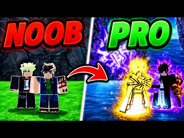 BORUTO AND KAWAKI NOOB TO PRO IN SHINDO LIFE!