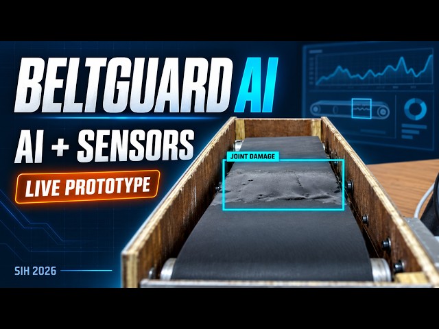 BeltGuard AI | Conveyor Belt Joint Damage Detection Prototype | SIH 2026