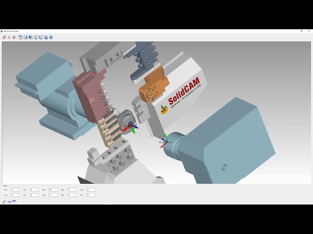 SolidCAM 2019 - Swiss Type Part Programming - Session 1