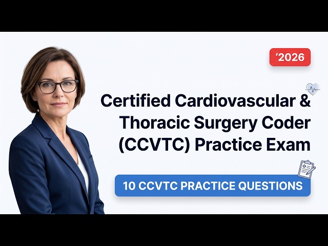 Certified Cardiovascular & Thoracic Surgery Coder (CCVTC) Practice Exam 2026 | 10 Questions