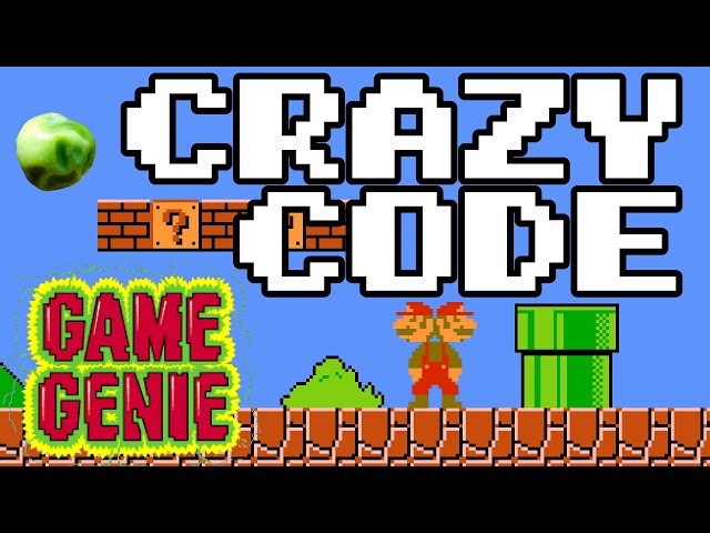 Super Mario Game Genie Madness! (Crazy Code PEAAAA!)