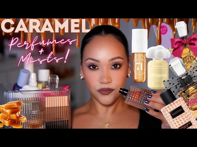 🤎 MY CARAMEL PERFUME + MISTS COLLECTION 🍮✨FOR THE CARAMEL GIRLIES!