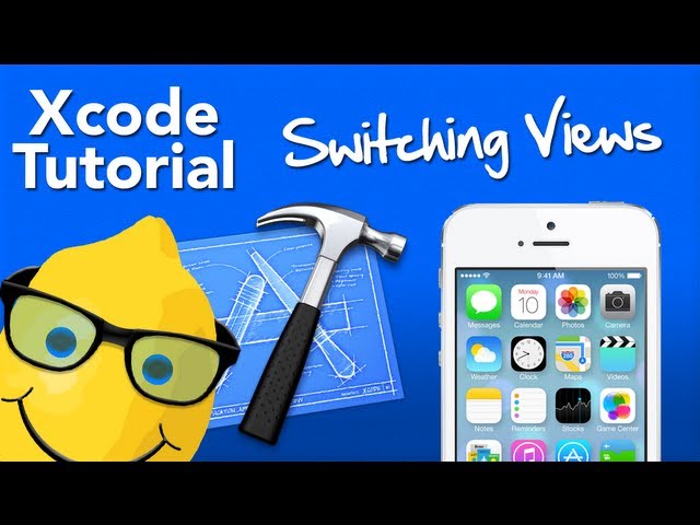 XCode 4 Tutorial Switching views - Geeky Lemon Development
