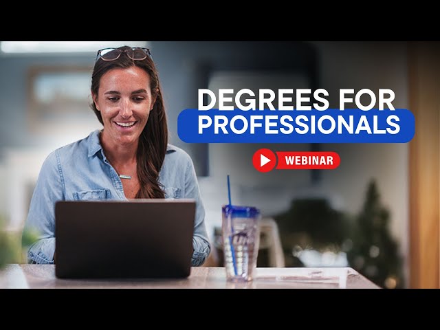 Masters Programs for Working Professionals