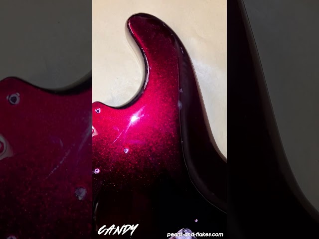 Pintura Candy Rojo STARDUST en Guitarra