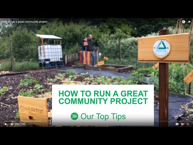 How to run a great community project