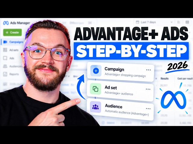 Facebook Advantage+ Ads Explained (STEP BY STEP Guide)