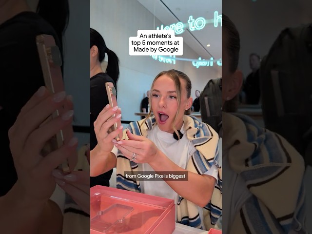 Ranking my top 5 moments at Made by Google! #GooglePartner #MadebyGoogle #Pixel11Pro