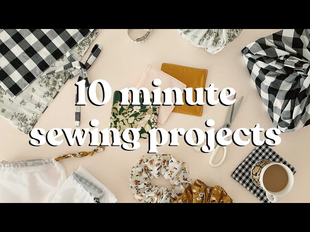 Sewing Projects To Make In Under 10 Minutes | Part 3