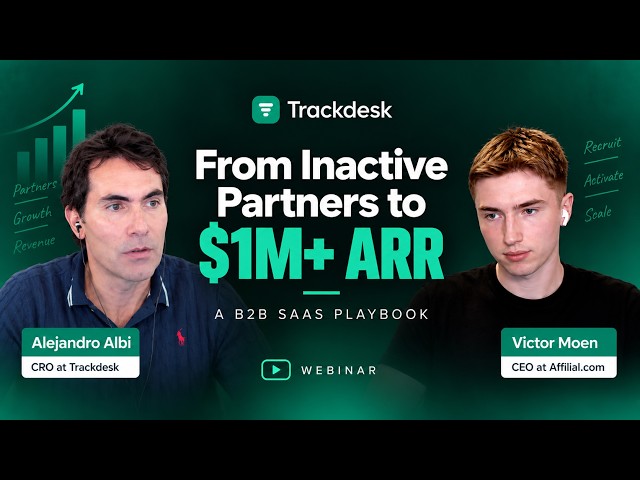Live Webinar: From Inactive Partners to $1M+ ARR: A B2B SaaS Playbook