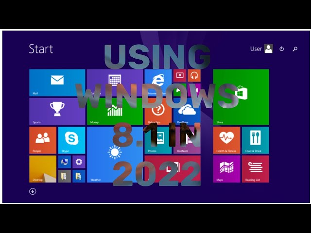 Using windows 8 in 2022 (360 edition)