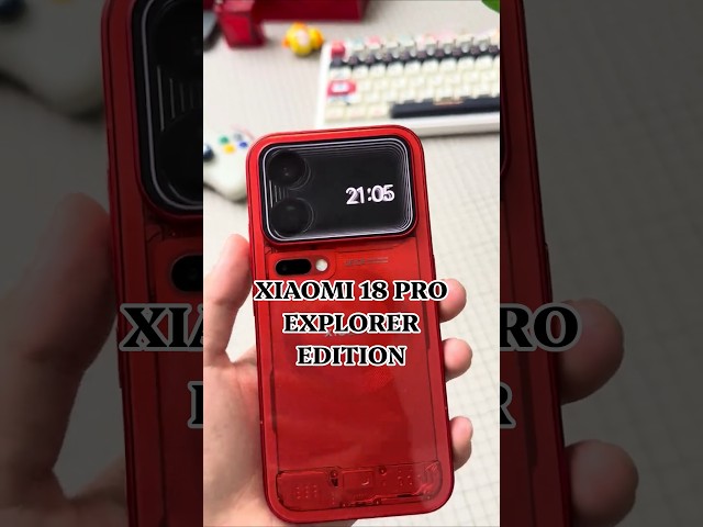 Xiaomi 18 Pro Transparent Explorer Edition INSANE! 🔥