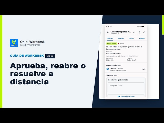Aprueba, reabre o resuelve a distancia