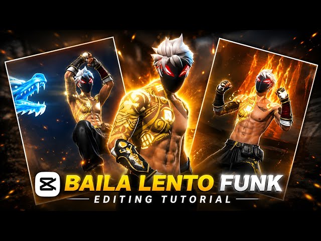 BAILA LENTO FUNK Viral Edit Tutorial | CapCut | Free Fire