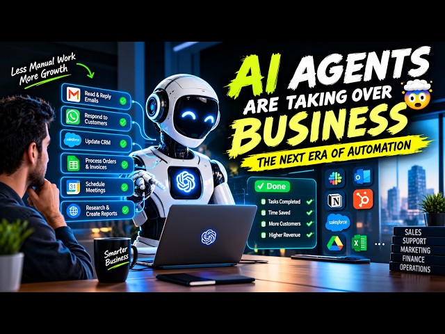AI Agents Can Now Run Your Business — The Next Era of Automation