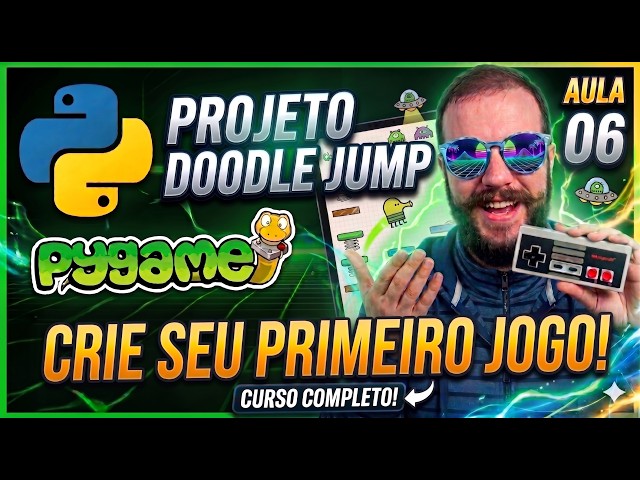 Doodle Jump with Pygame #6: Enemies, Highscore, and Start Screen 👾💯