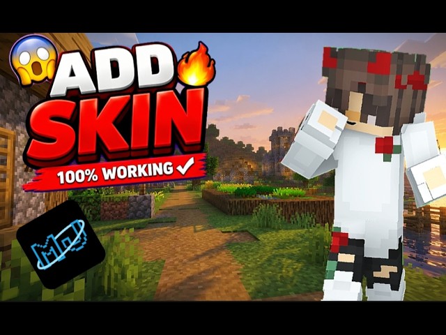 🔥 How To Add Skins in MJ launcher 🤔 | Minecraft java android launcher 🧪 | Oryn Launcher 👏