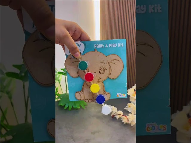Cut out painting #kidsactivities #mdf #screenfreefun #educationalplay #artandcraft #diyset #shorts