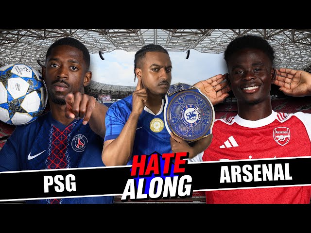 WHERE'S YOUR EUROPEAN CUP! |  PSG 1-1 (4-3) ARSENAL CHAMPIONS LEAGUE FINAL HATE-ALONG @YasserTV11