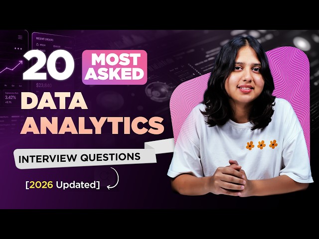 Data Analyst Interview Questions And Answers | Top 20 Data Analyst Interview Questions | Intellipaat