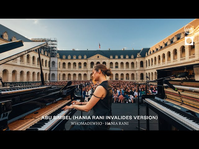 WhoMadeWho - Abu Simbel (Hania Rani Invalides Version) (live version)