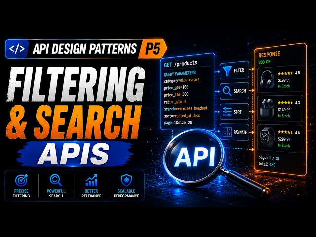 🔒🌐 Filtering & Search APIs — tìm kiếm không chỉ là thêm query param | API Design Patterns P5