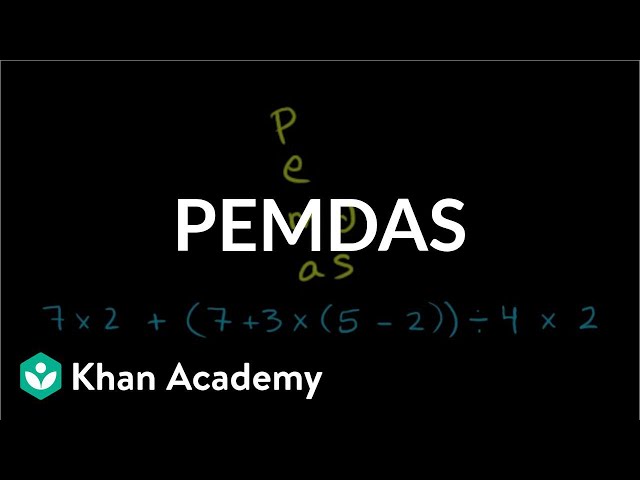 Order of operations: PEMDAS | Arithmetic properties | Pre-Algebra | Khan Academy