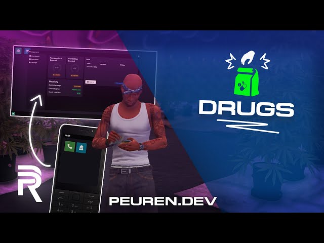 PeuRen Development - Drugs | Feature Showcase (FiveM)