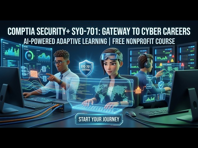 CompTIA Security+ SY0 701 Intro
