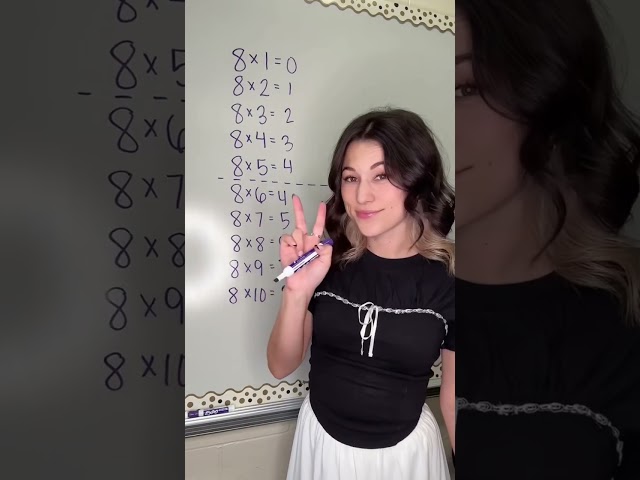 Did you know this trick? 🤯 #mathtrick #multiplication #math