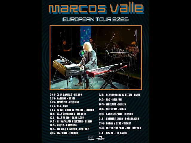 Marcos Valle - European Tour 2026
