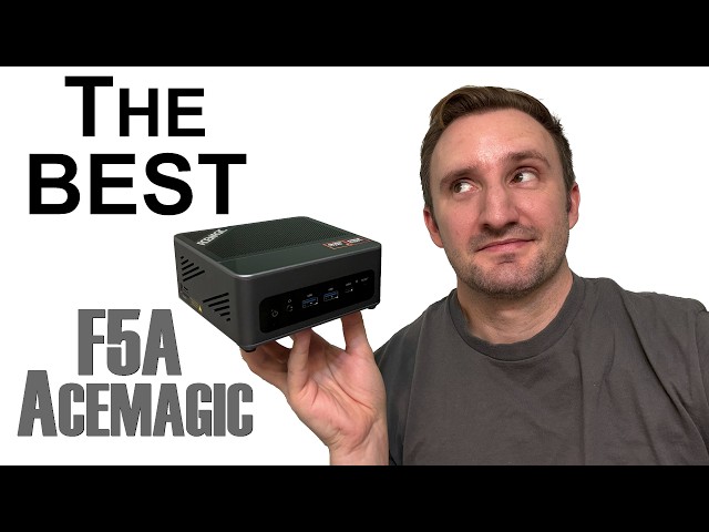 The BEST Ever?!  Acemagic F5A Oculink Equipped Mini PC